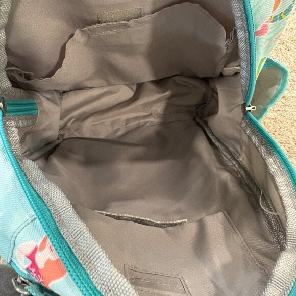 Pottery Barn MacKenzie Kids Mermaid Backpack Turquoise & Pink - Picture 4 of 6